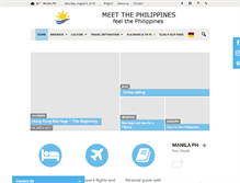 Tablet Screenshot of meet-the-philippines.com